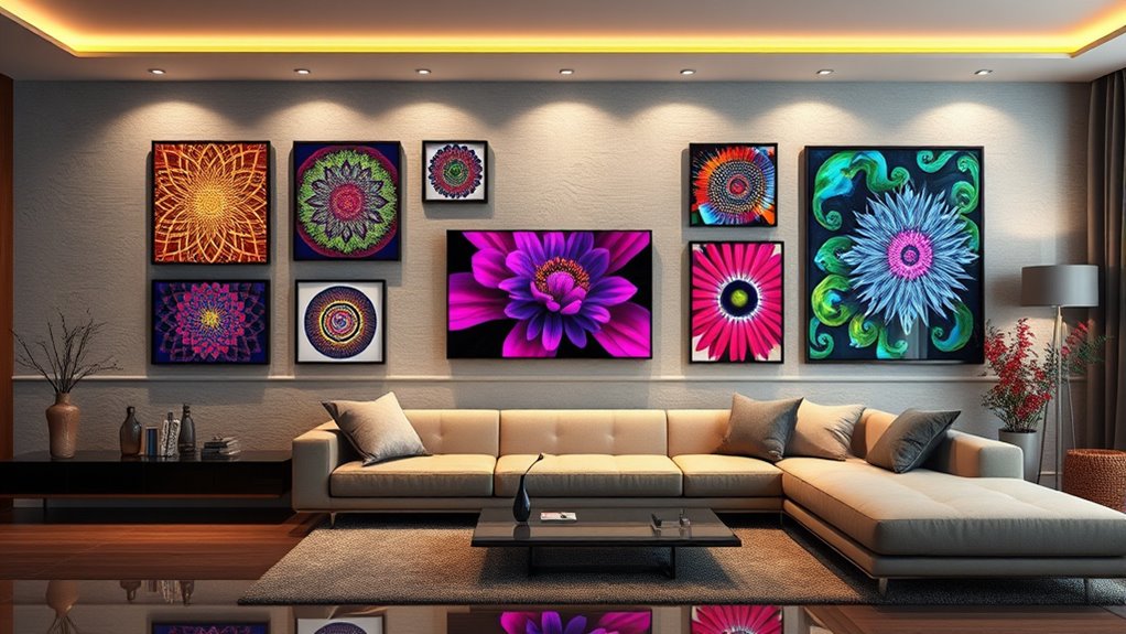 ai enhanced personalized wall decor
