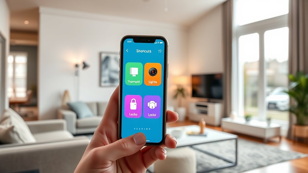 automate home with siri