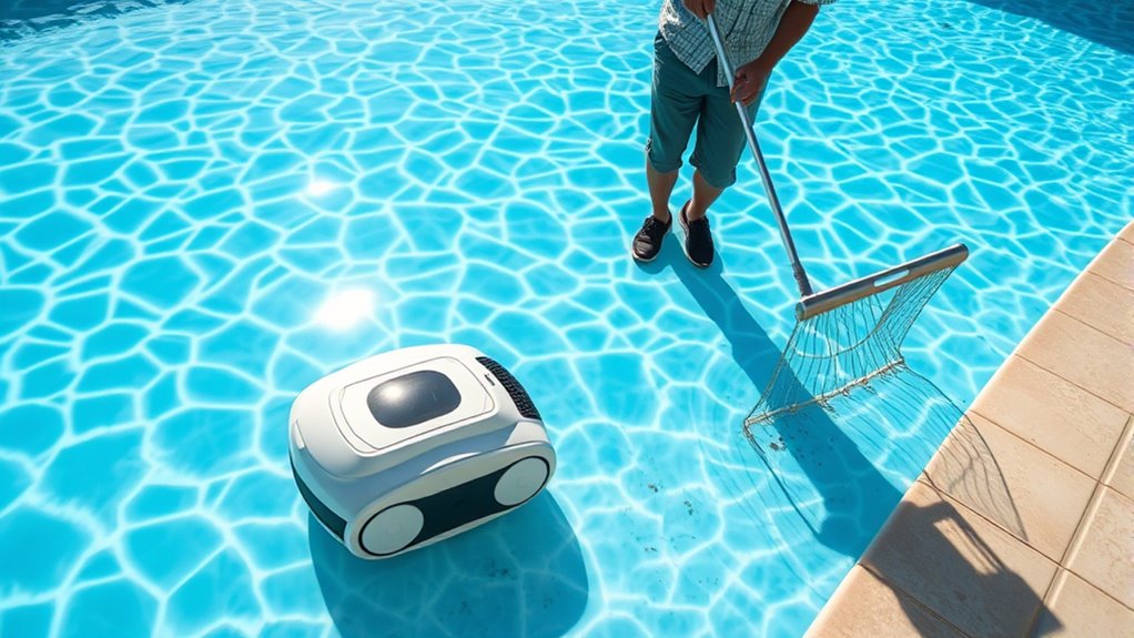 automated vs manual pool care