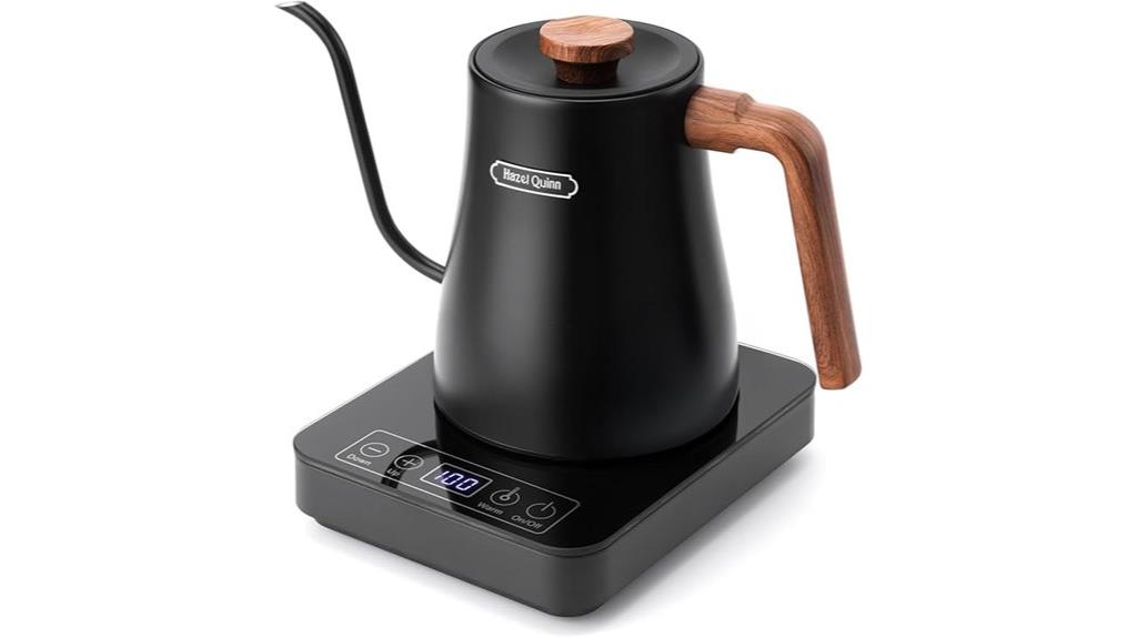 black 0 8l electric kettle