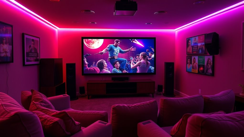 customizable immersive cinematic environment