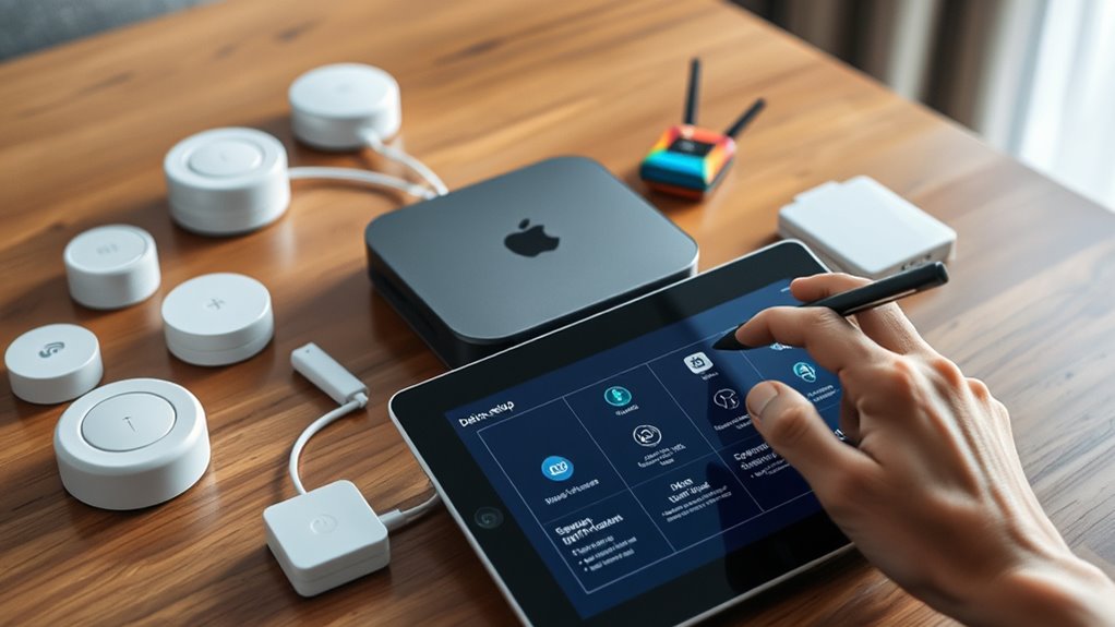 device setup and security