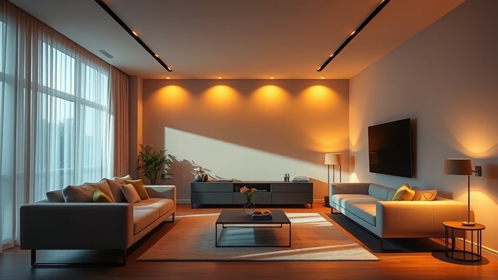 dynamic energy efficient lighting control