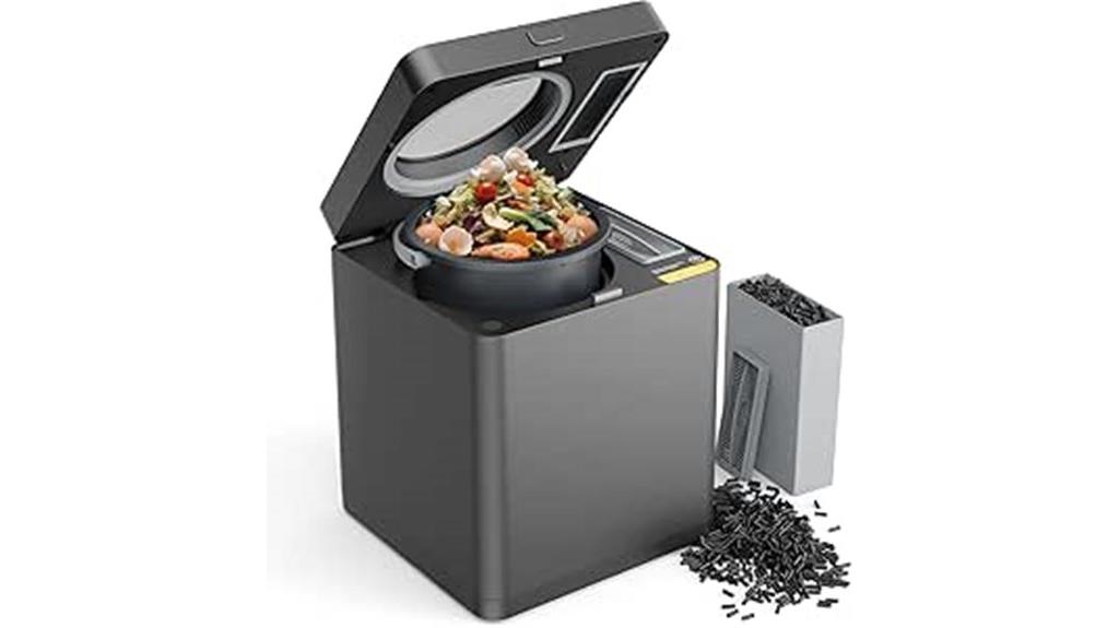 electric kitchen compost bin