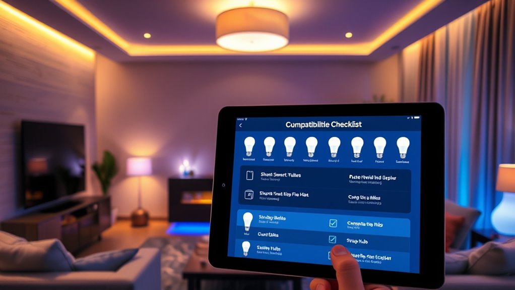 evaluate smart lighting compatibility