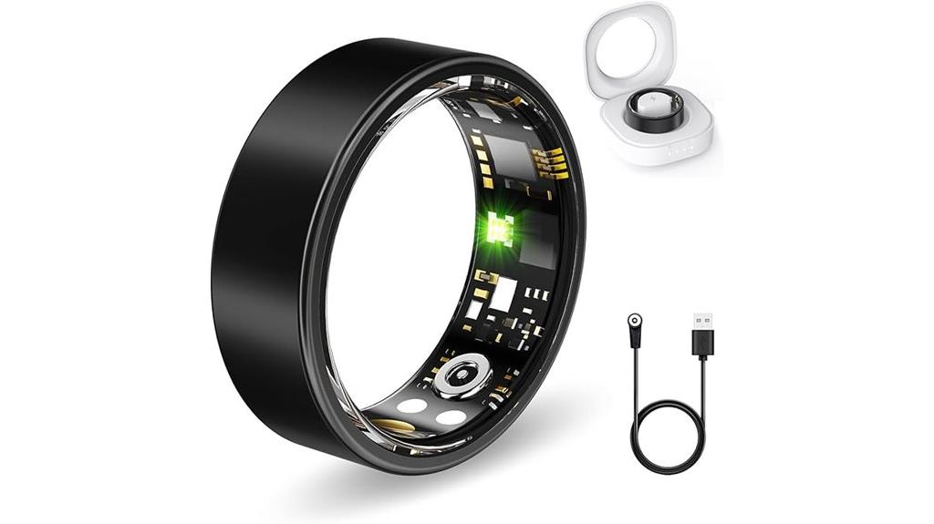 fitness monitoring smart ring