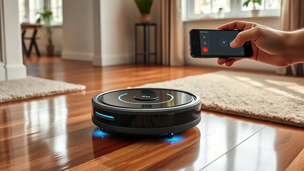 floor specific cleaning adjustments