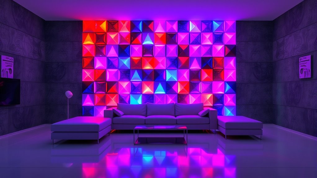 interactive customizable led displays