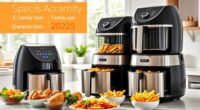 large family air fryer options