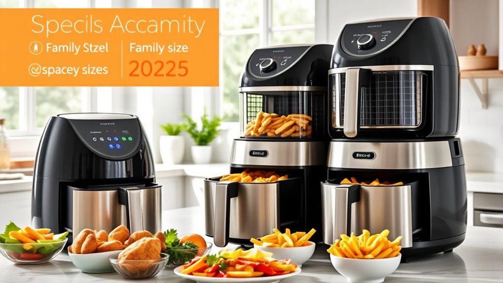 large family air fryer options