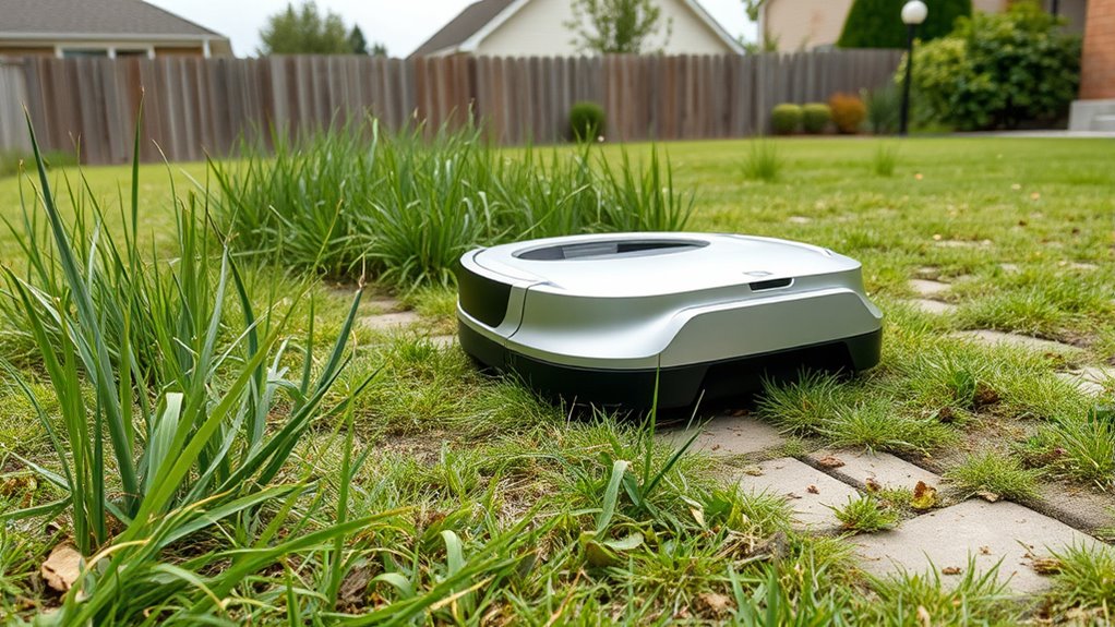 limitations of robotic yard care