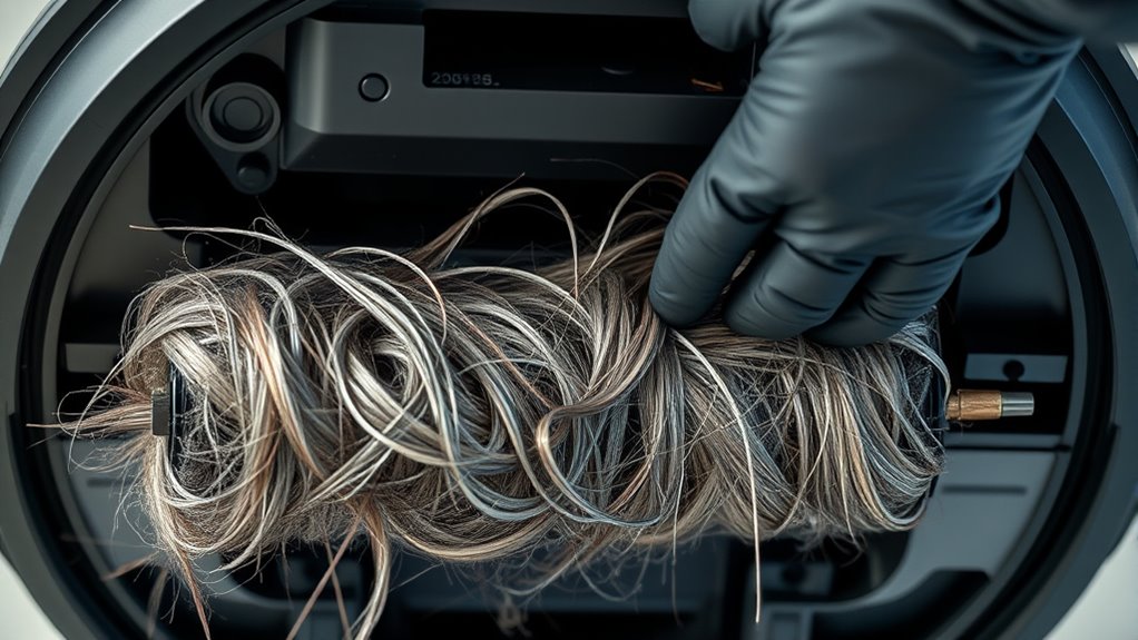 maintain vacuum cleaning components