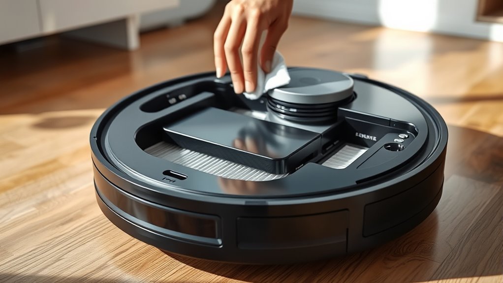 maintain vacuum components regularly