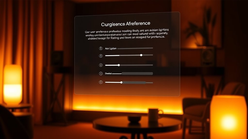 personalized environment optimization techniques