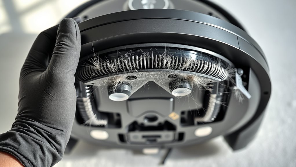 regular robot vacuum maintenance