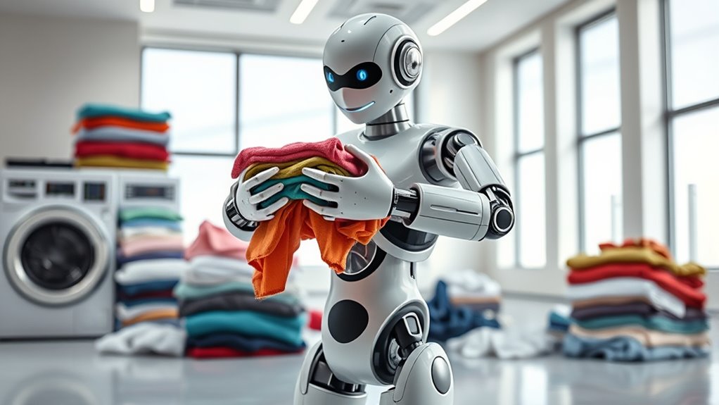 robots automate laundry folding