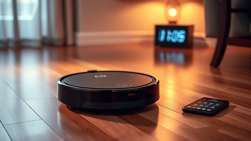 schedule vacuum during off hours