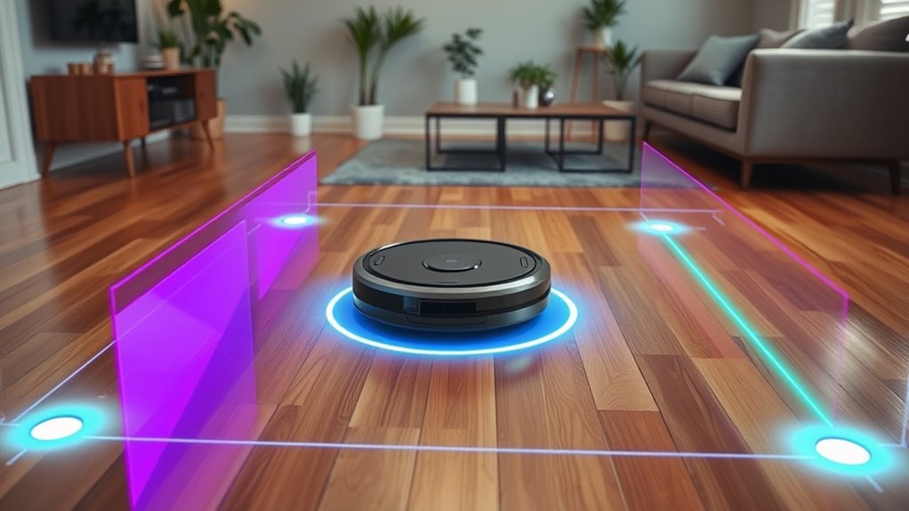 set virtual boundaries precisely