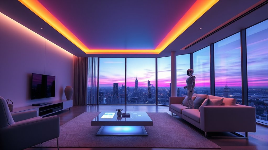 smart adaptive home lighting