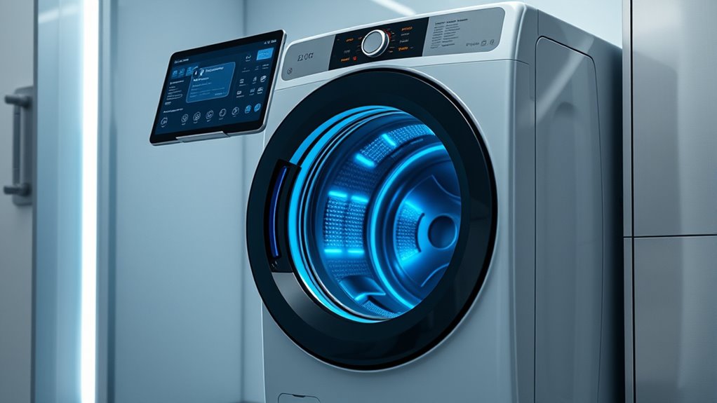 smart adaptive laundry sensors