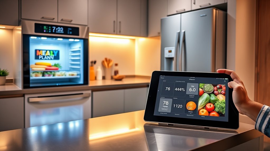 smart appliances plan meals