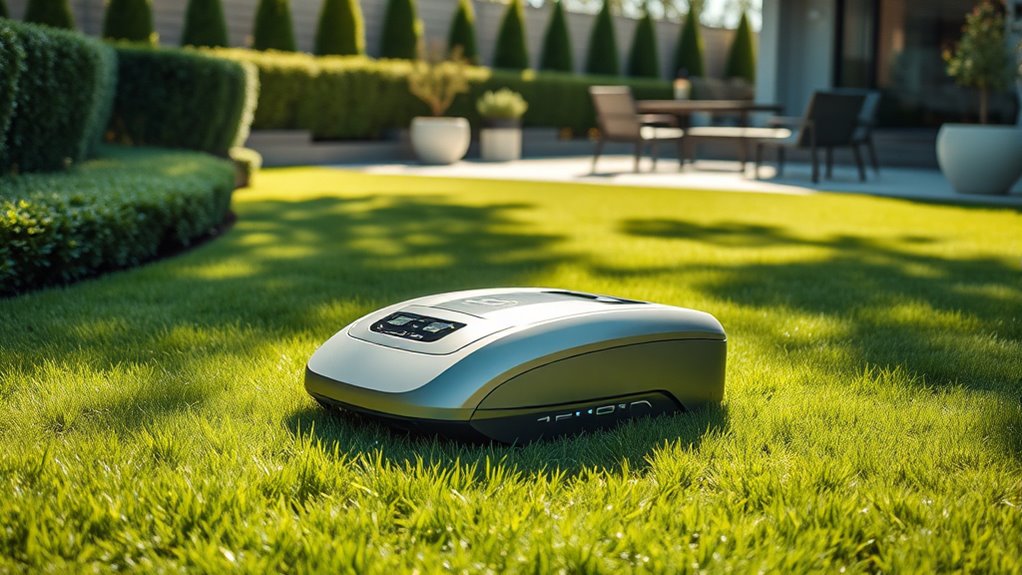 smart eco friendly lawn automation
