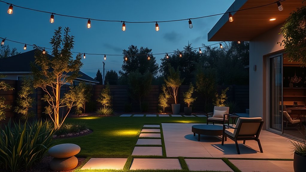 smart efficient outdoor lighting
