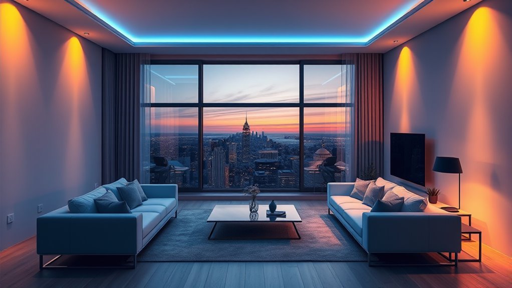 smart energy saving lighting