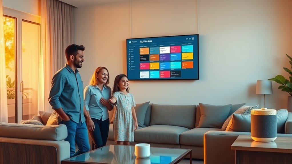 smart family scheduling hub