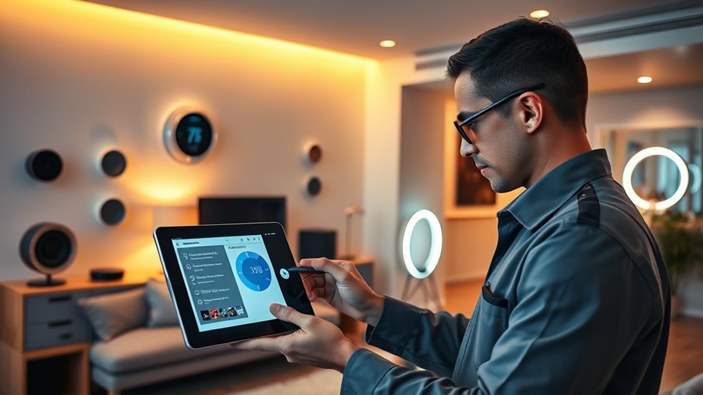 smart home device maintenance