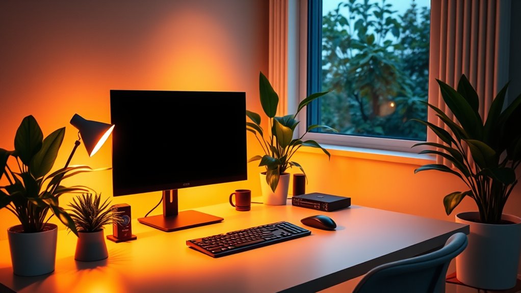 smart home office lighting