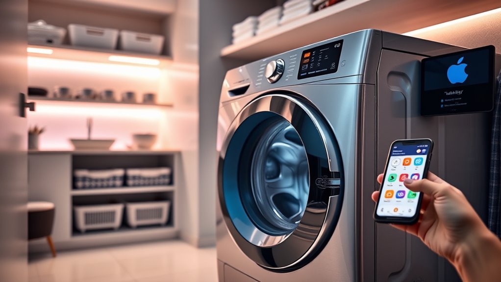 smart laundry system integration