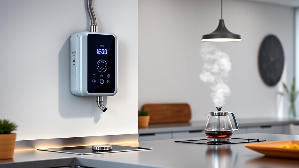 smart on demand water heating