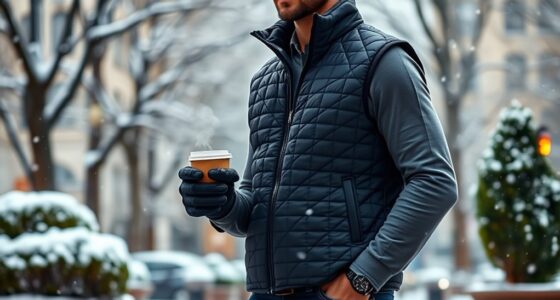 top men s heated winter vests