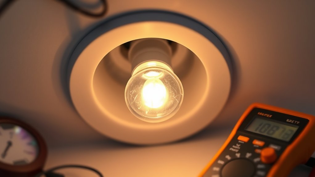 troubleshooting smart lighting flicker