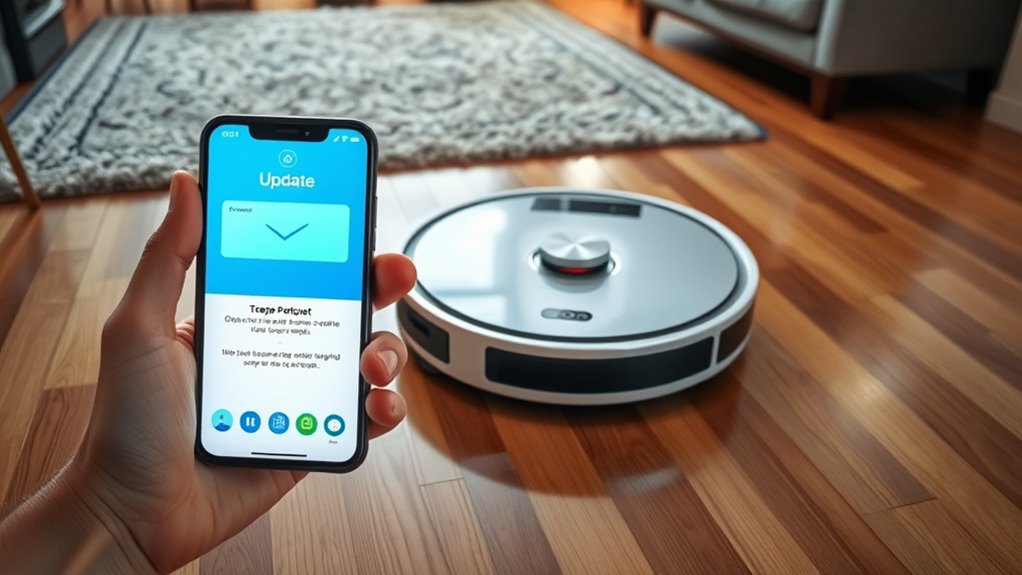 update vacuum software regularly