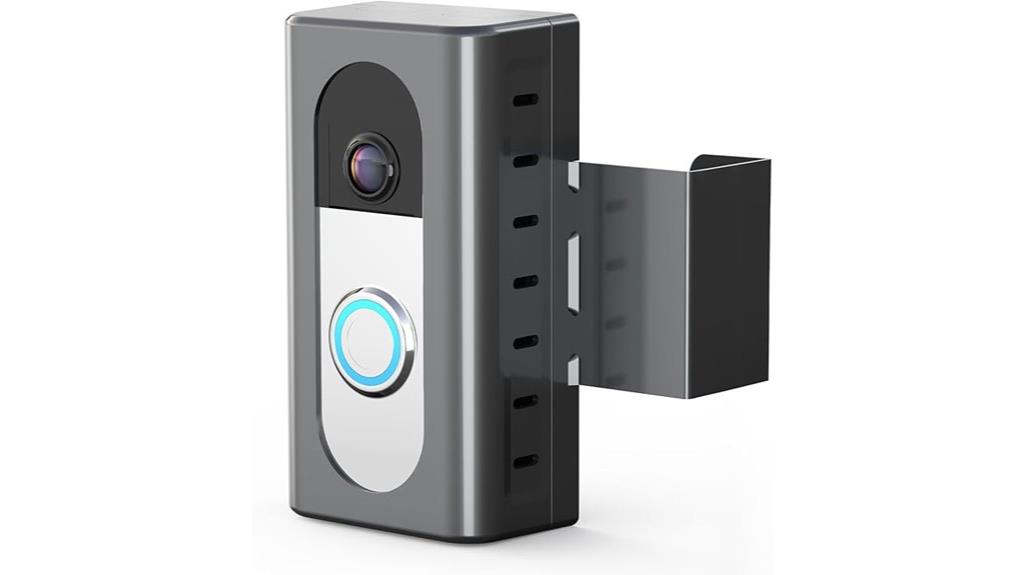 anti theft doorbell mount