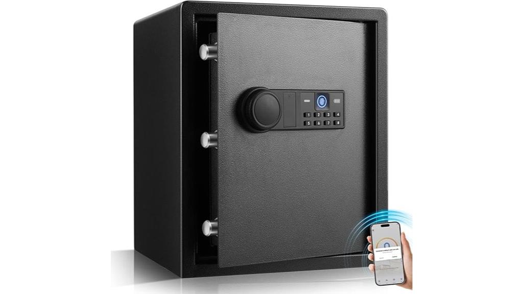 biometric safe box features