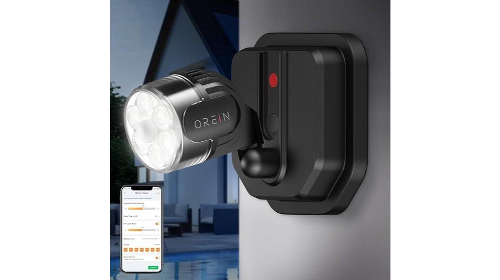 bluetooth controlled waterproof floodlight