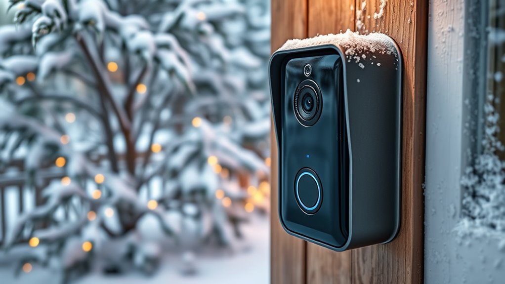 cold weather video doorbells