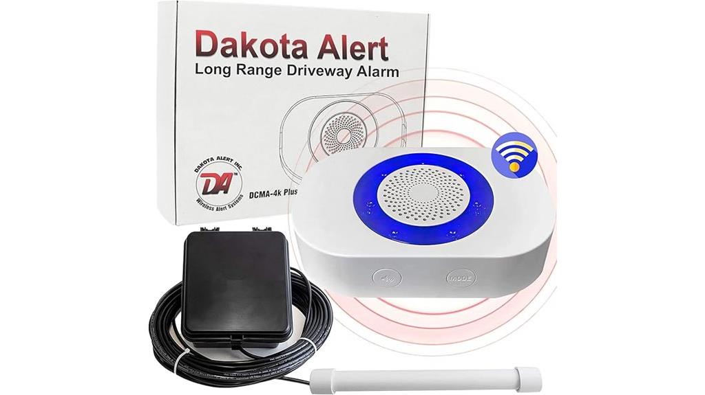 driveway sensor alarm system