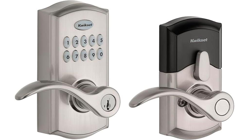 electronic keypad lever lock