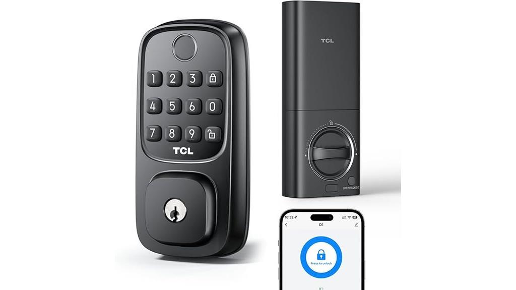 fingerprint keyless door lock