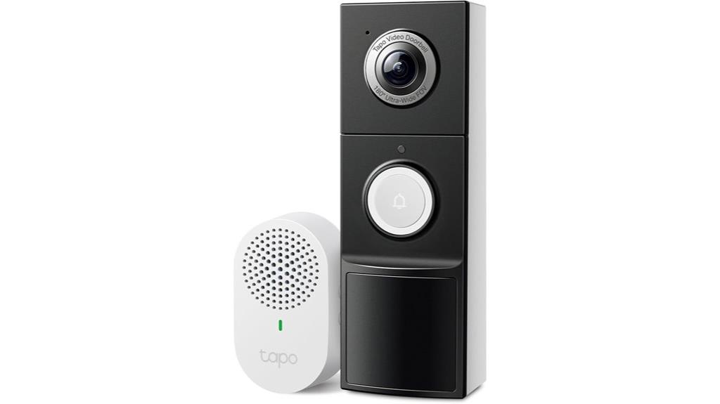 high resolution night vision doorbell
