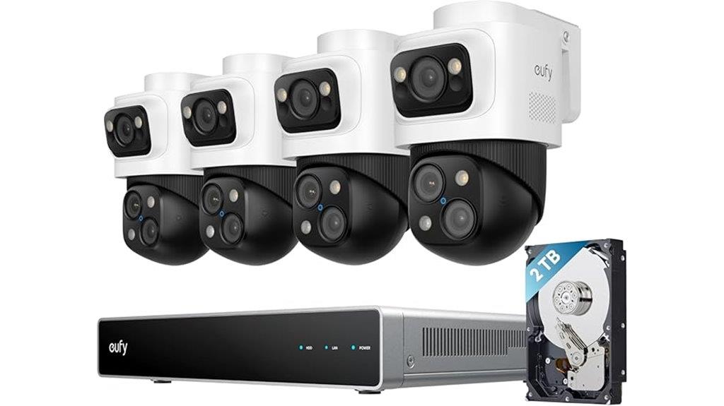 high resolution security camera system