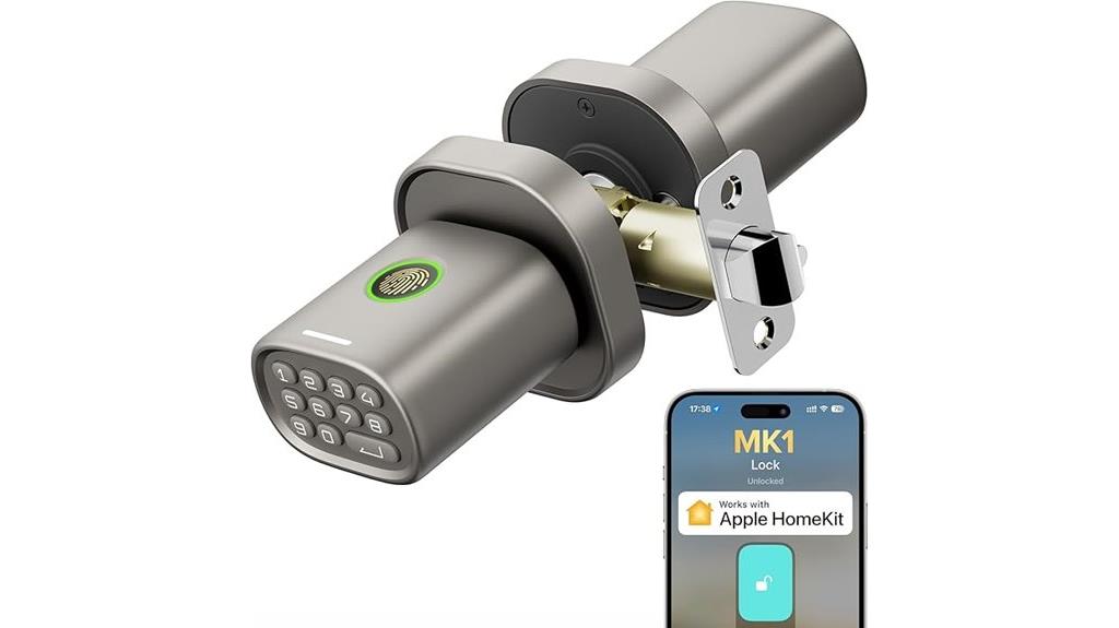homekit fingerprint keypad lock