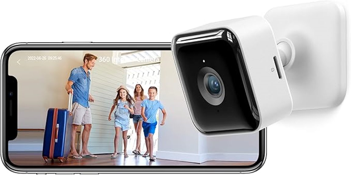 indoor security camera features