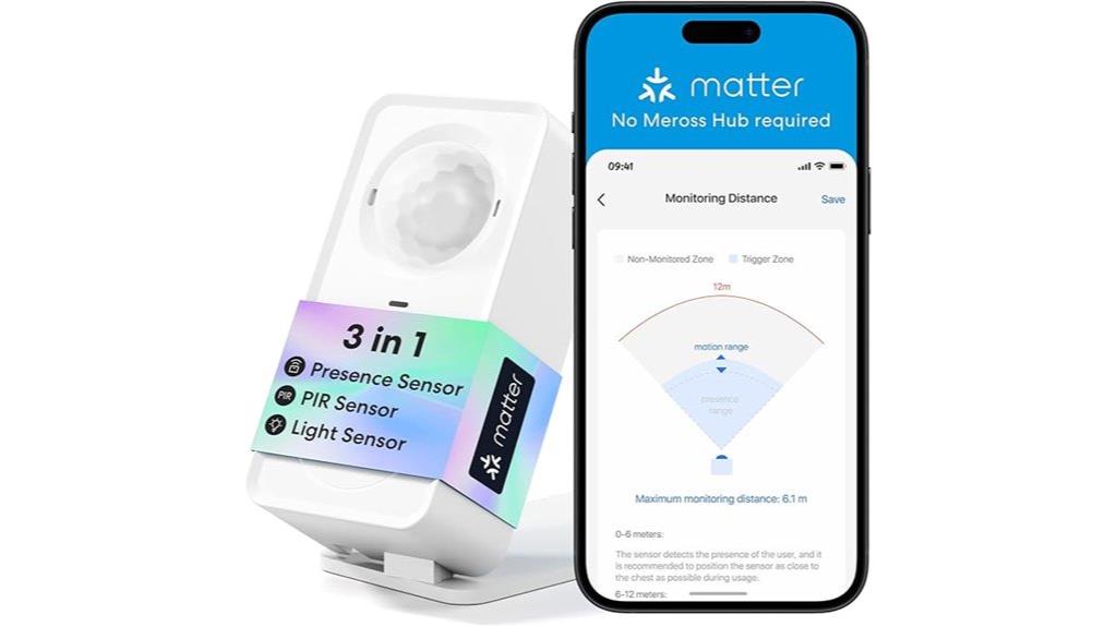 meross human presence sensor