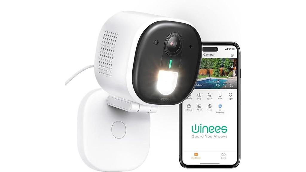 outdoor 2k wi fi camera
