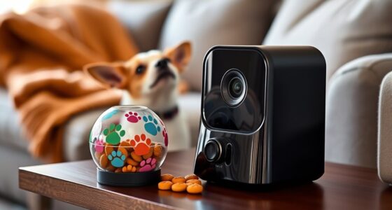 pet cameras with treats